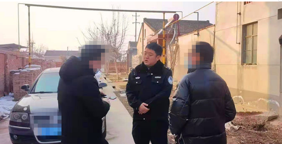 千阳公安南寨派出所“三讲”化纠纷 两家保平安