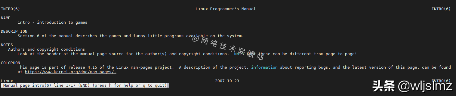 2000字教你如何玩转Linux man命令，隐藏技能非常nice