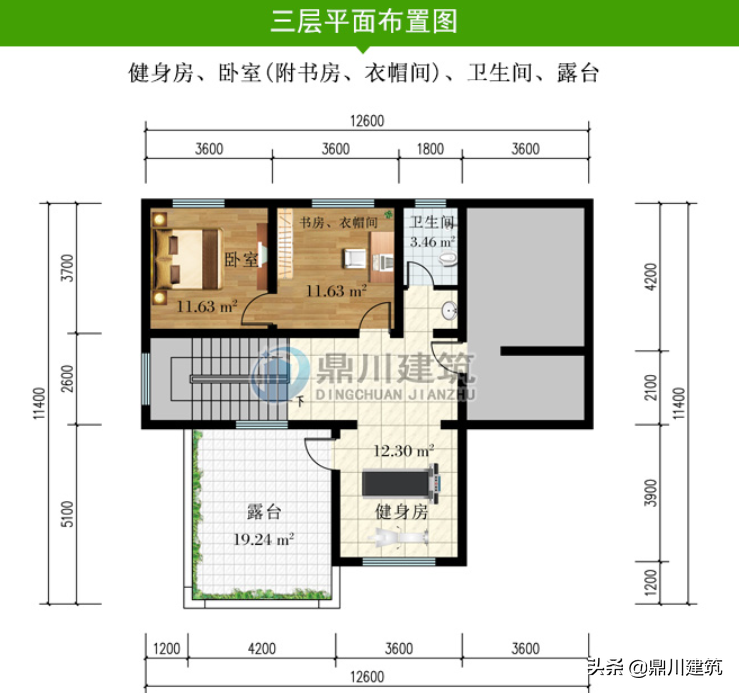 6套实用接地气带车库别墅，可停车可放杂物，农村建房必不可少