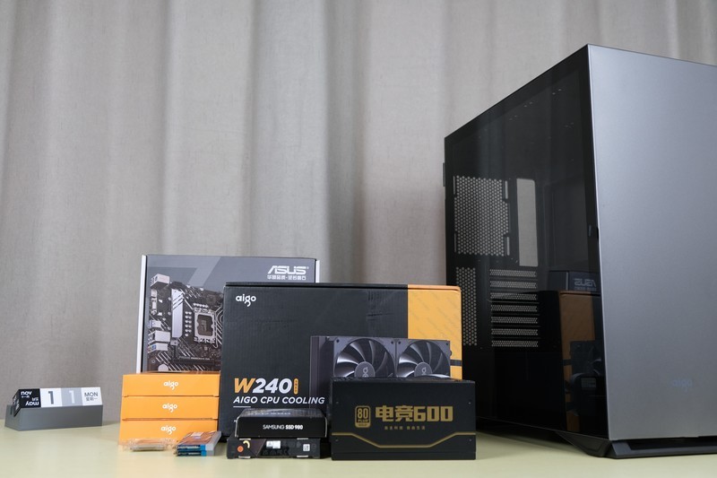 618来临，装机配置之i5-12400+16G+爱国者冰魄W240上机