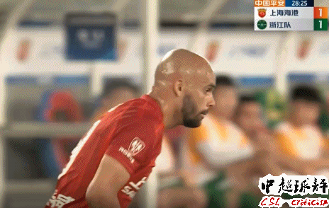 保利尼奥任意球（业余！24岁中超名将今晚射门30米高太离谱：外教都笑了）