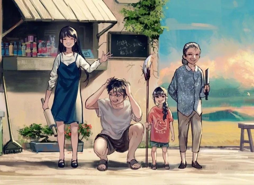 外婆说活着没意思