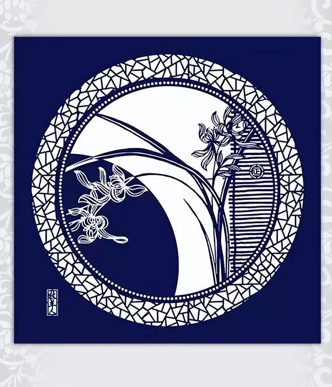 优秀剪纸作品赏析:这些剪纸艺术画,太美了