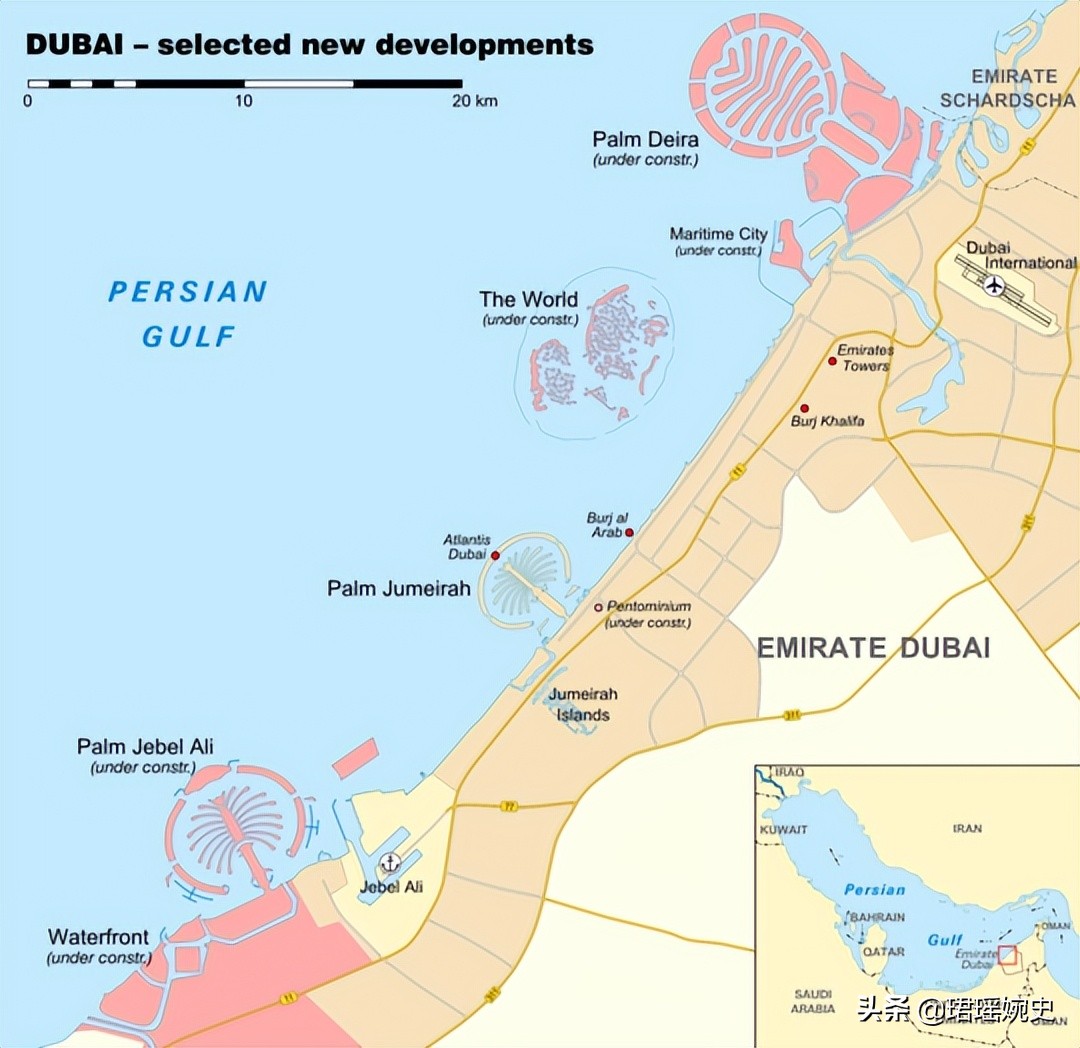 迪拜世界(全球最大烂尾工程：迪拜“世界岛”开工15年耗资800亿，买主自杀)