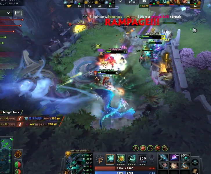 DOTA：陨星锤黑鸟火了，中端局成为无解，对手都被迫挂机