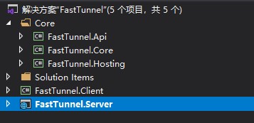 C#开源之内网穿透源码FastTunnel