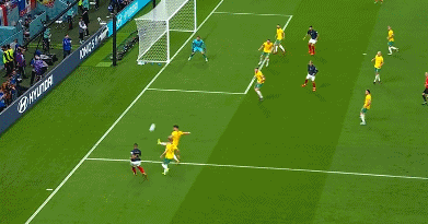 俄罗斯世界杯法国vs澳大利亚（爆冷？不存在的！法国4：1澳大利亚，姆巴佩传射，吉鲁双响创记录）