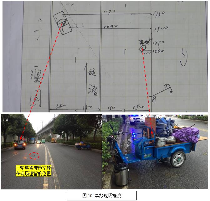 司法鉴定对交通事故涉案车辆行驶轨迹进行痕迹鉴定案例