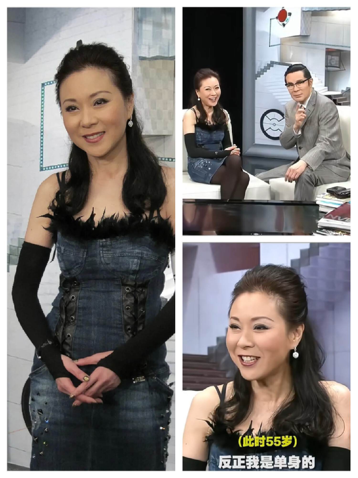 被魏秋桦老年的大胆穿搭惊艳了：一字肩、大漏背、透视装，真性感