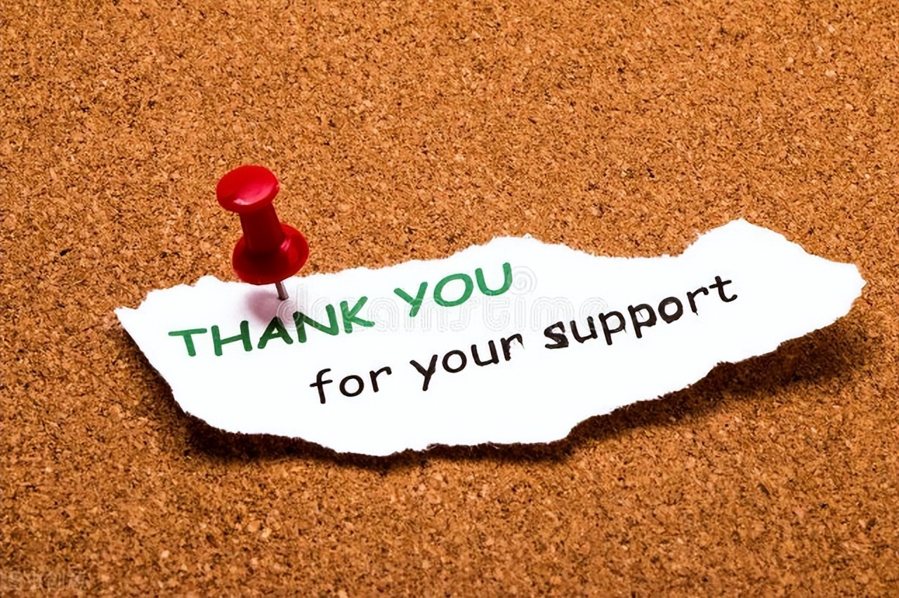 "表示感谢"的英文句型