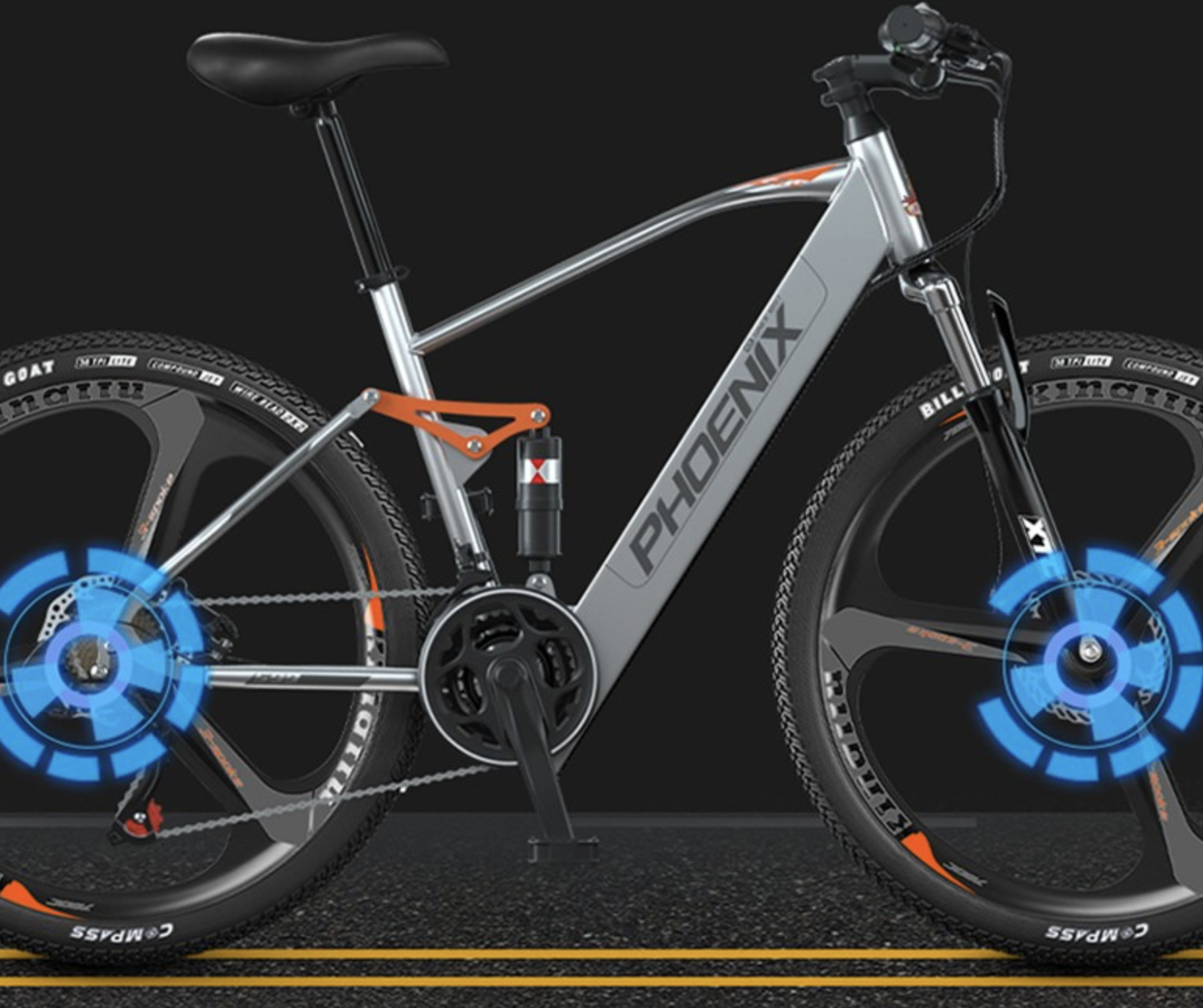 凤凰x1电动自行车测评:搭载27寸的轮胎,7级变速,续航200公里