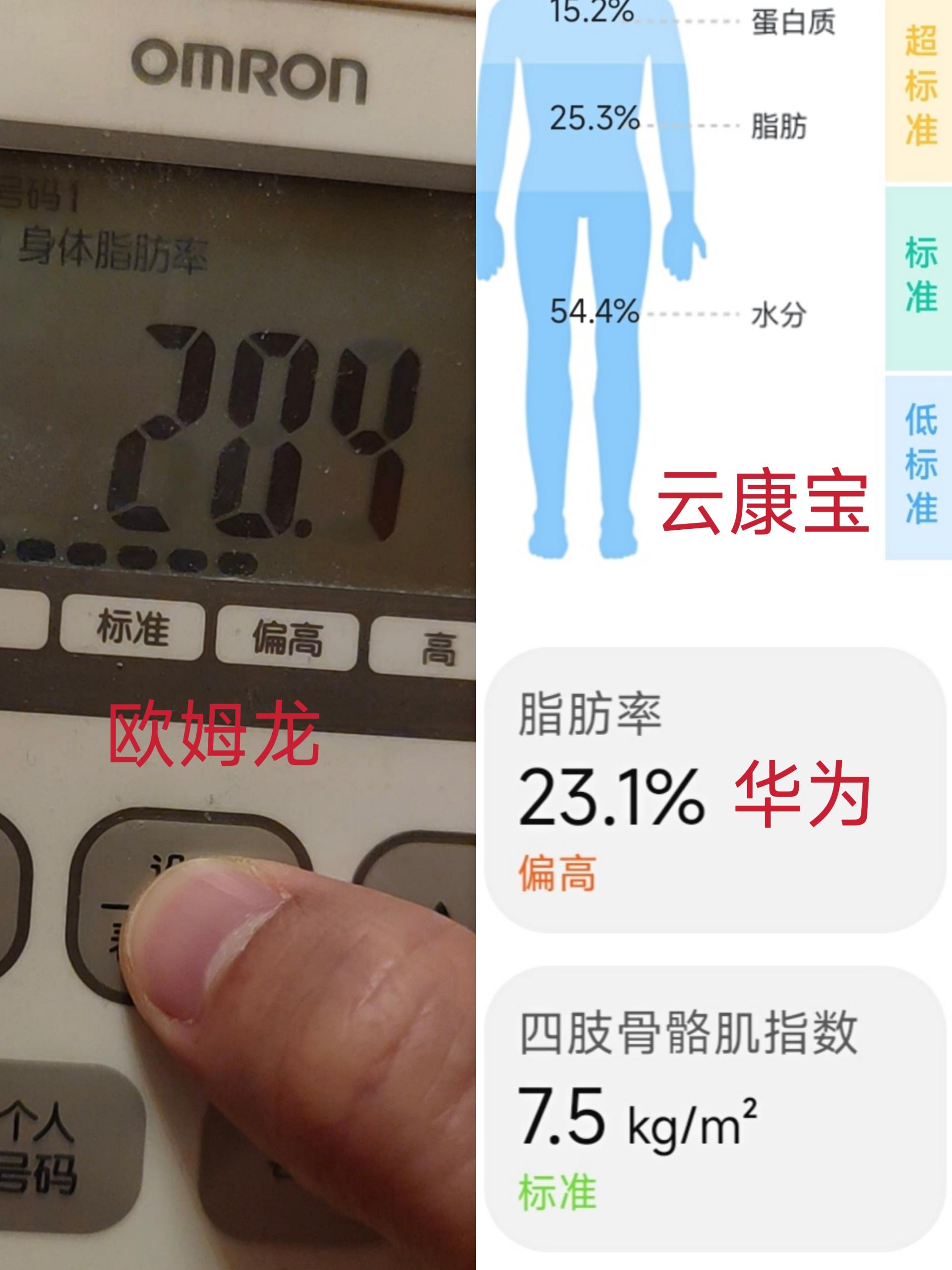 要想科学瘦得快体脂秤先安排，新老三款体脂秤一手横评