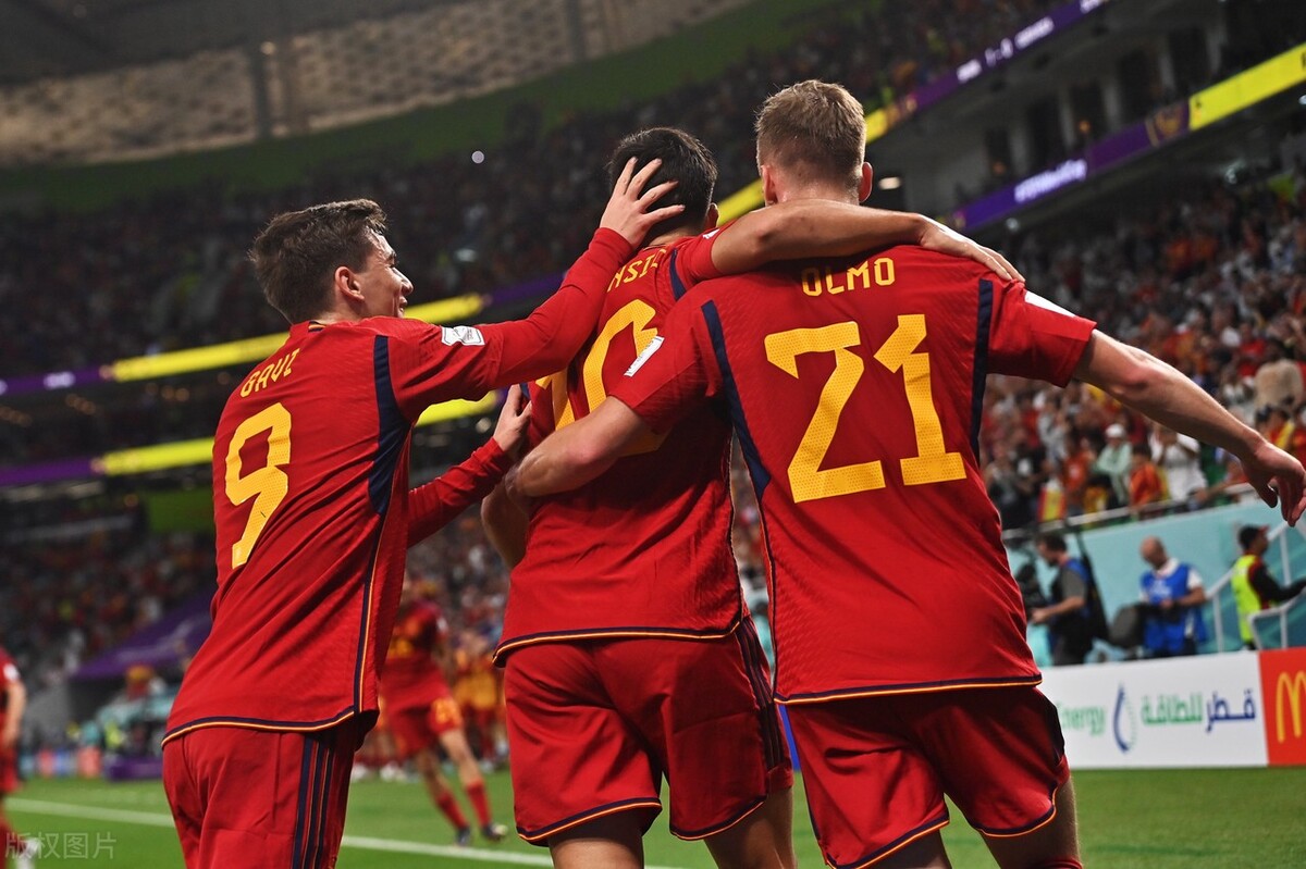 2018年世界杯赛程比分（世界杯-西班牙7-0横扫哥斯达黎加 费兰梅开二度 18岁加维破门创纪录）