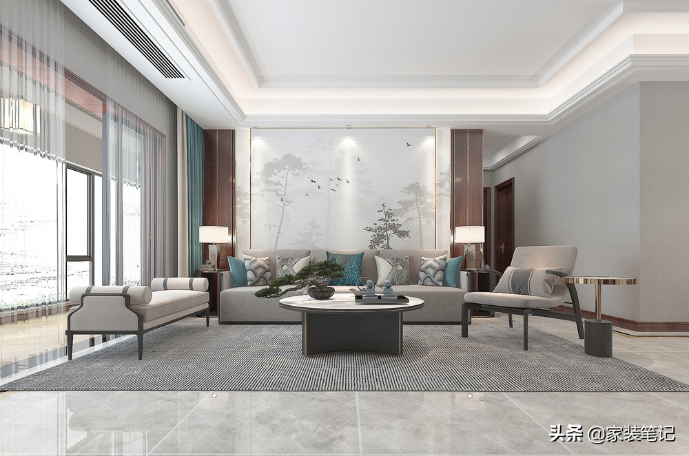 北京夫妻160㎡中式风，装修特别舒适，让人赏心悦目，高级又简约