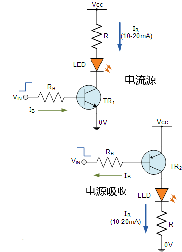 led灯电路符号图片