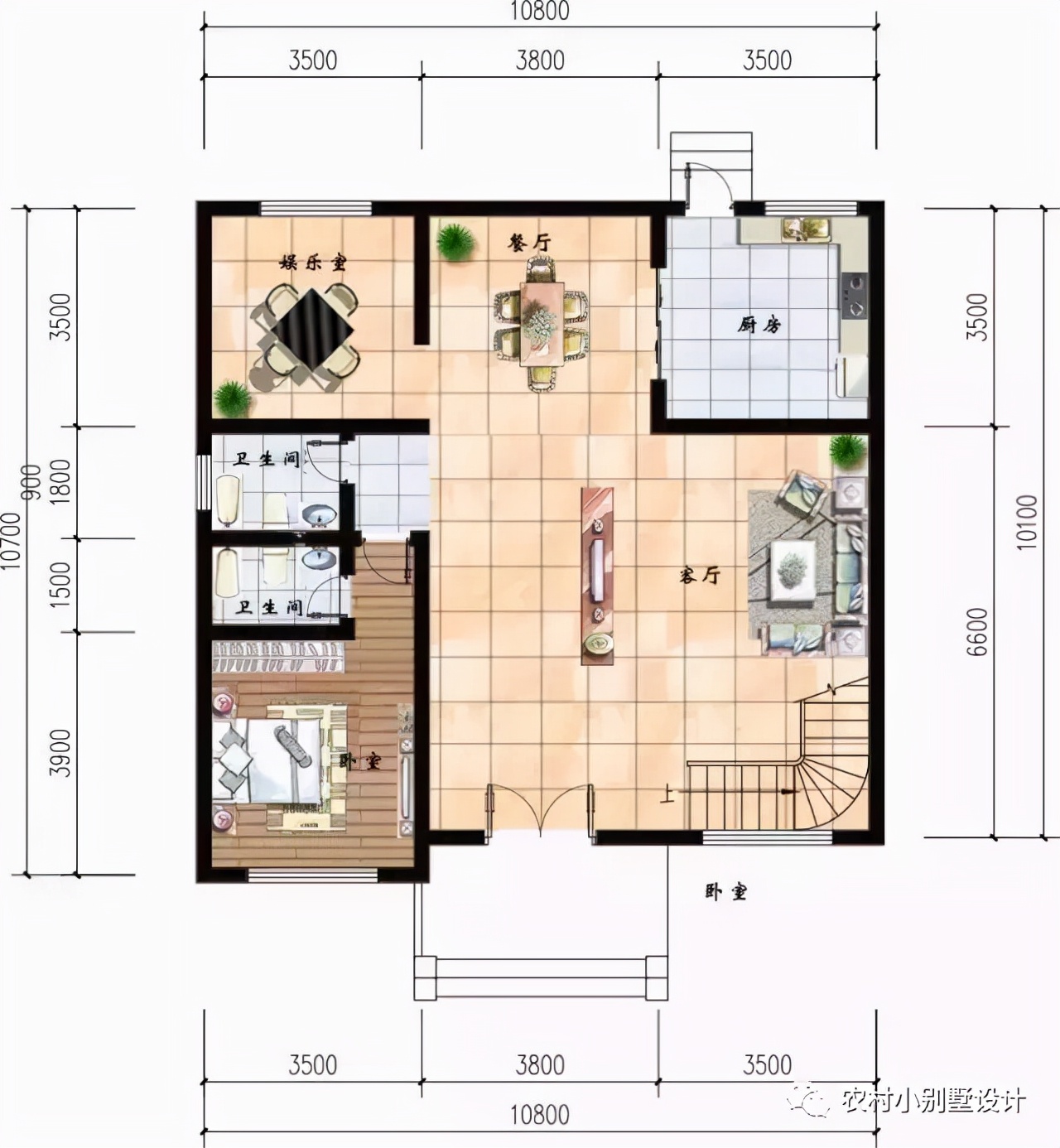 12款成本低农村自建房别墅，2022建房首选 ,在村里就是有面子