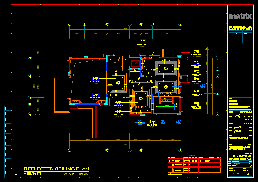 「室内设计」广州·星河600m²现代风格独栋别墅丨效果图+CAD施工图