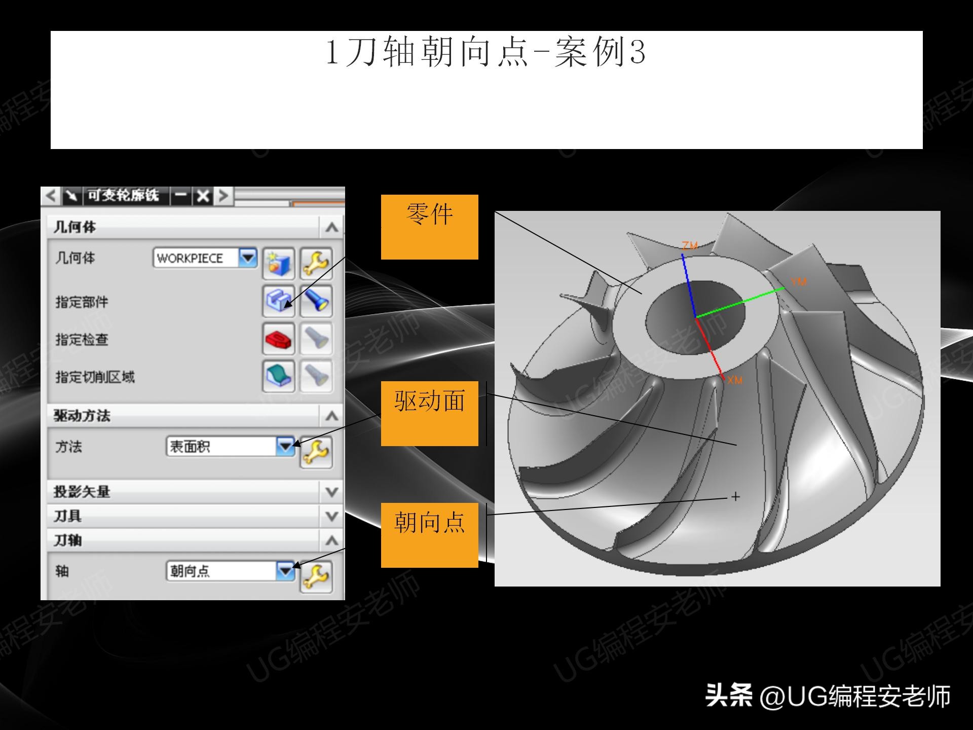 通过UG/NX软件，进行五轴编程学习，收藏版