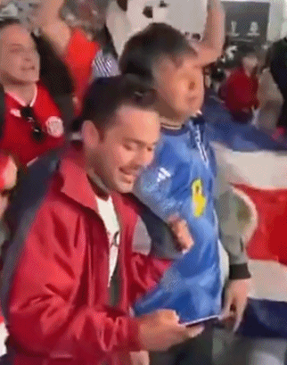 日本看俄罗斯世界杯（日本王妃现场观看世界杯！日本球迷哭了，哥斯达黎加球迷又唱又跳）