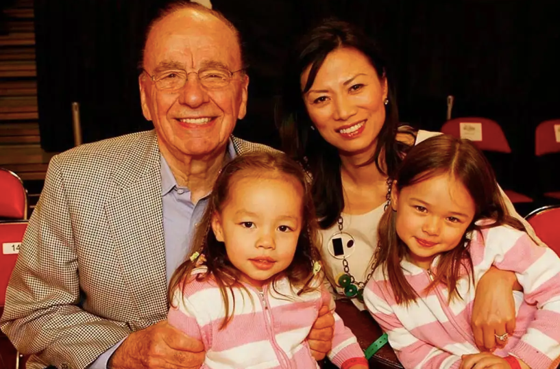 91岁默多克再离婚，前三任妻子已分走57亿，邓文迪靠孩子多拿30亿