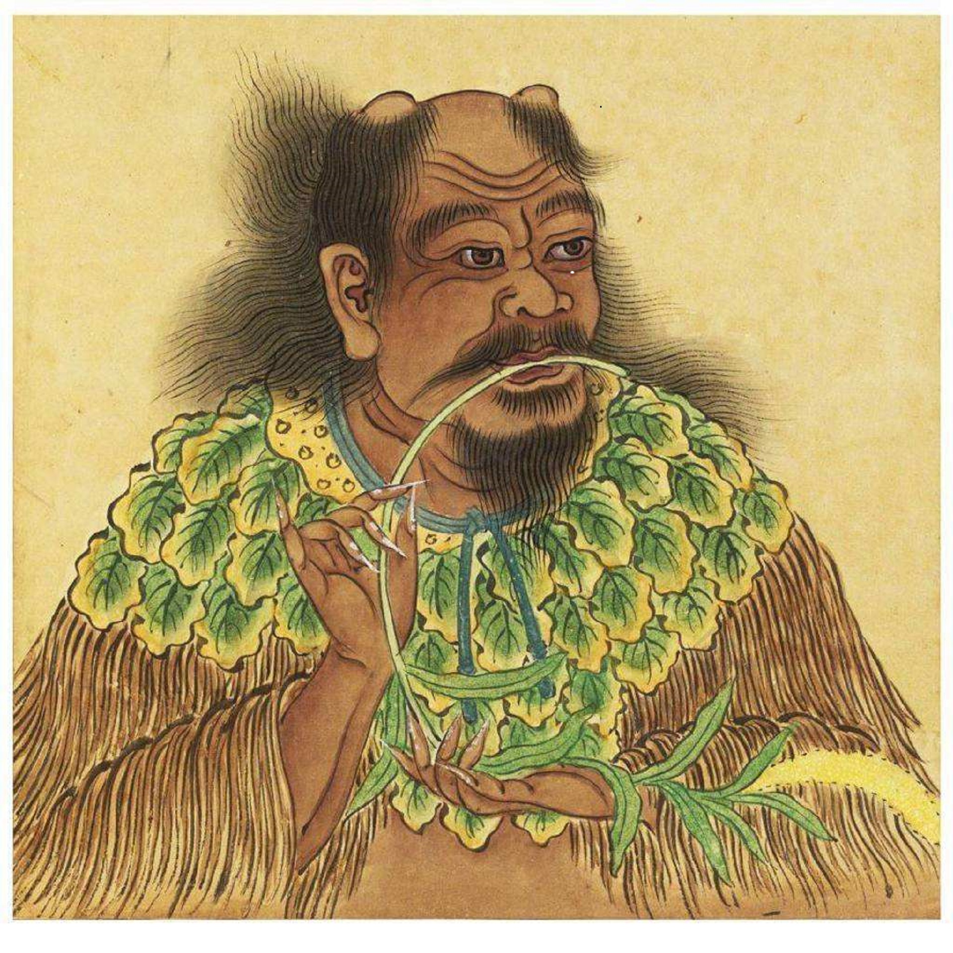 为了对付这个强有力的对手,黄帝跟炎帝握手言和,共同击退了蚩尤