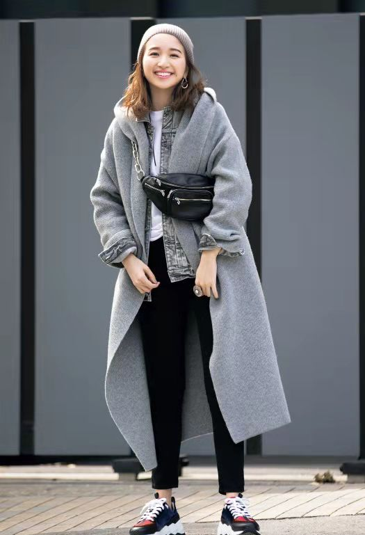 灰毛衣搭配图片(冬季穿) - 赤虎壹号