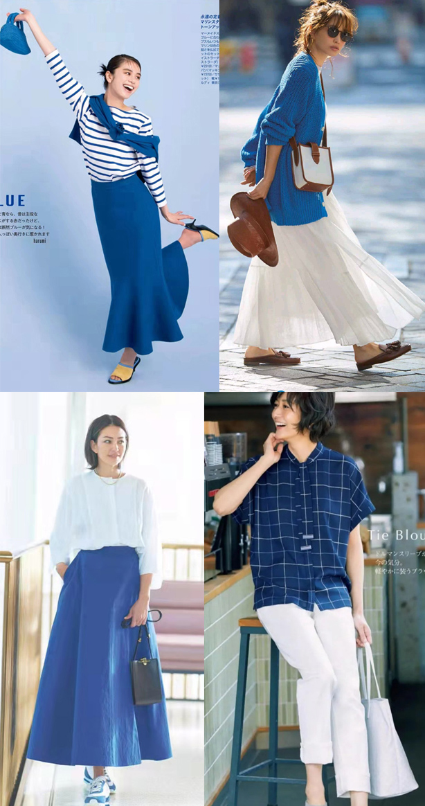 浅蓝色上衣搭配图片(讲真) - 赤虎壹号