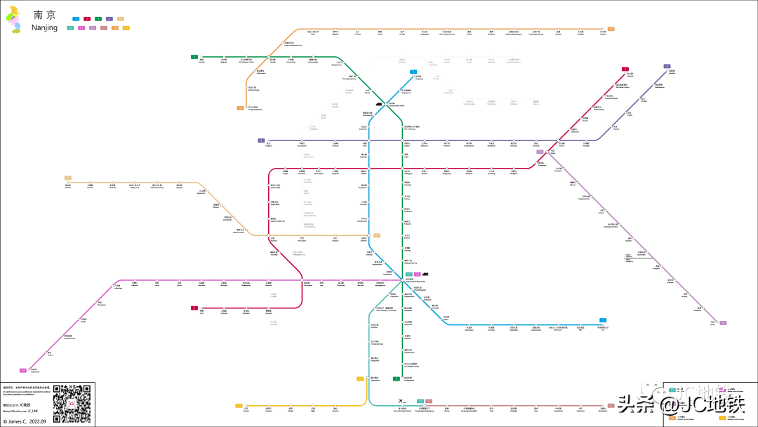 南京4号线地铁站点线路图（南京4号线地铁站点线路图二期）-第6张图片-华展网