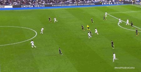西甲-阿森西奥传射 米利唐头槌破门 皇马2-0塞尔塔 落后巴萨8分