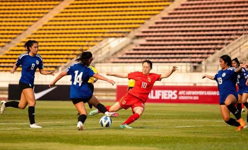 亚女U20直播：中国女足U20 VS 缅甸女足U20