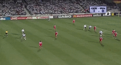 1998年世界杯伊朗对德国（不再拥有的传统？德式高中锋的胜利！98世界杯德国胜伊朗晋级）