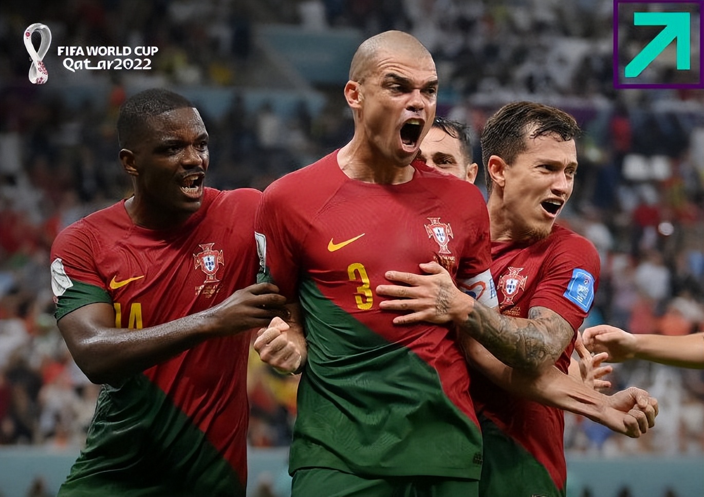 首个帽子戏法，葡萄牙6-1狂胜晋级！世界杯8强诞生，4场对阵出炉