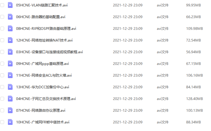 在线学习H3C华为交换机配置~值得收藏