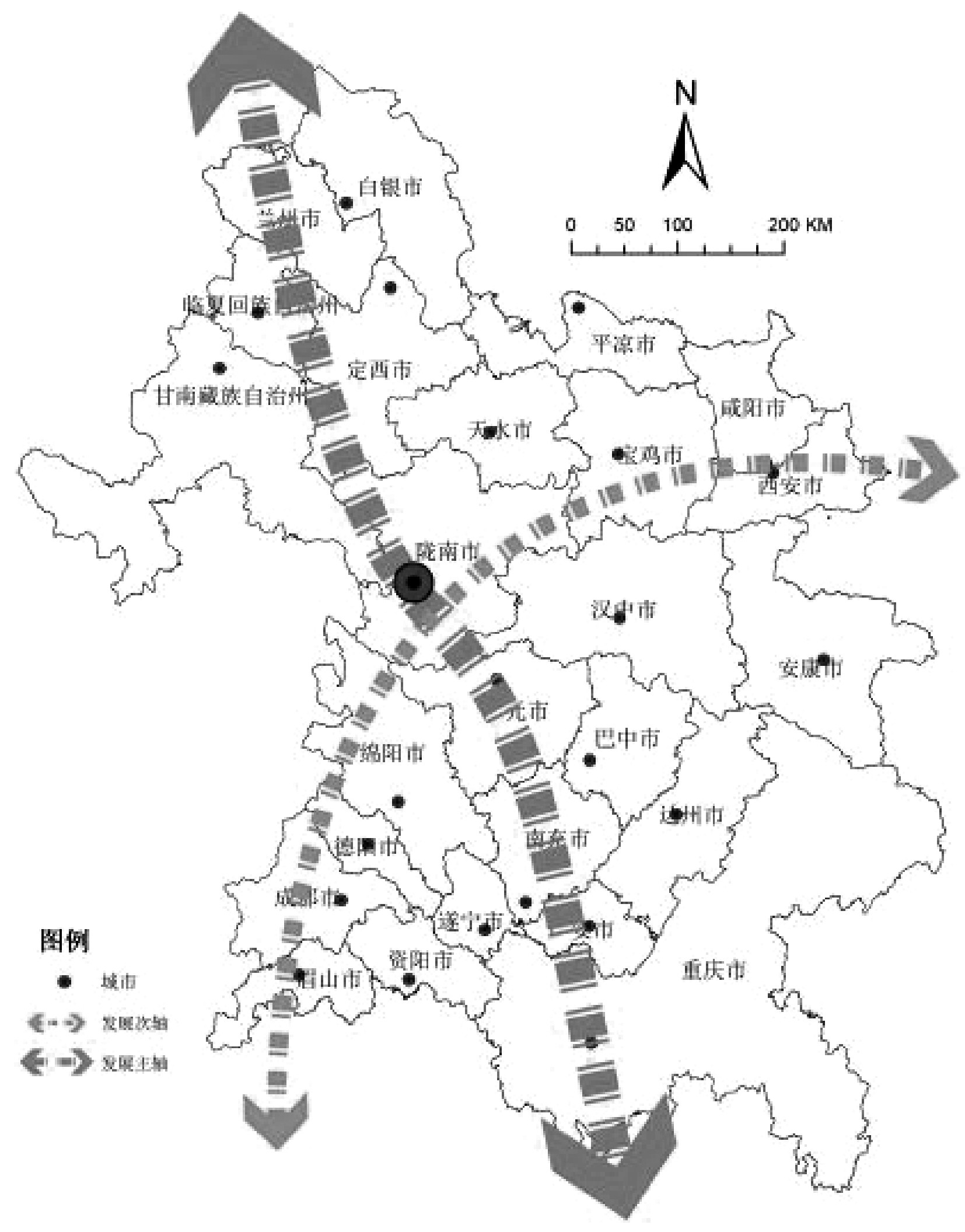 基于修正引力模型的陇南市区域经济联系研究