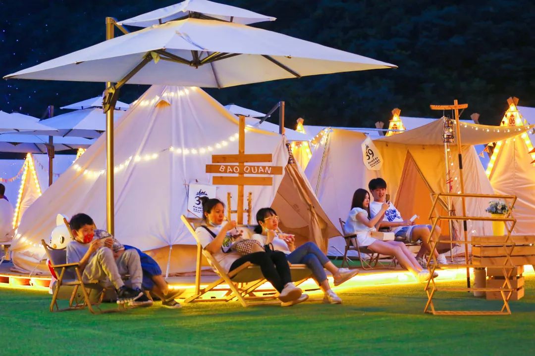 河南旅游:自带「夏天bgm」宝泉山谷帐篷音乐节,你有没有尖叫?