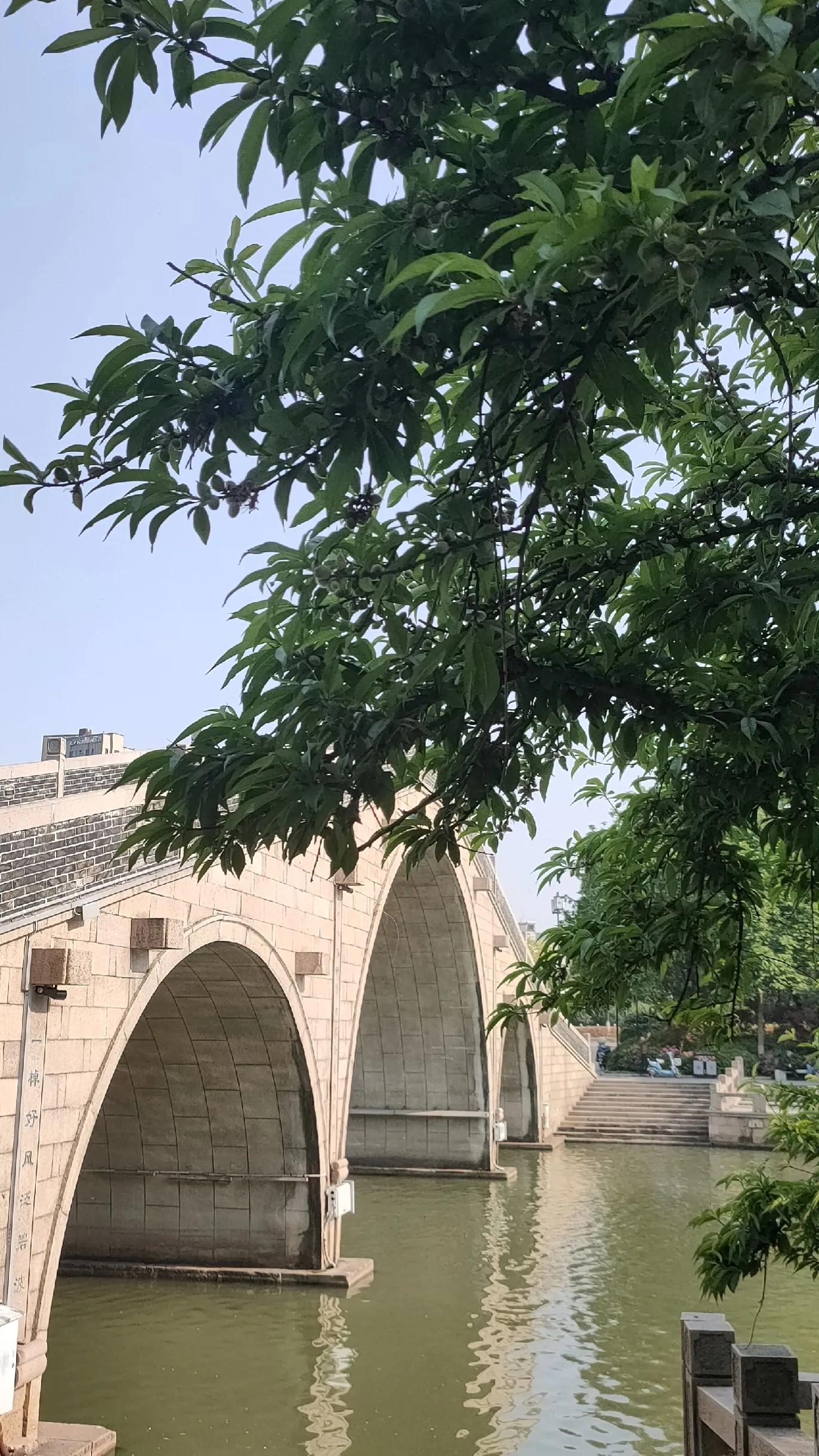 苏州美丽的盘门景区