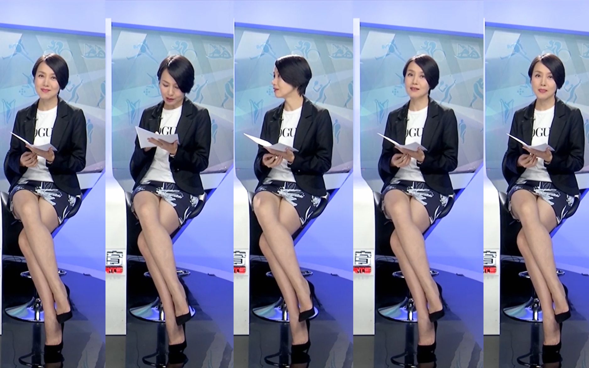 郑怡高雅大方,身材完美,时尚感强,气质非凡的她一直以来都是广东体育