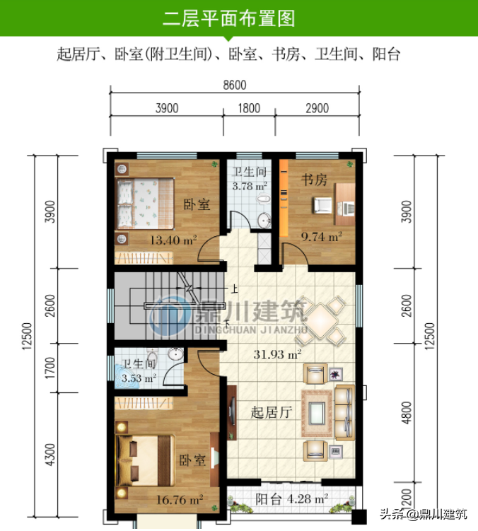 6套实用接地气带车库别墅，可停车可放杂物，农村建房必不可少