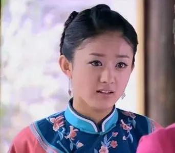 赵丽颖圆脸没了，整容了？脸垮了？