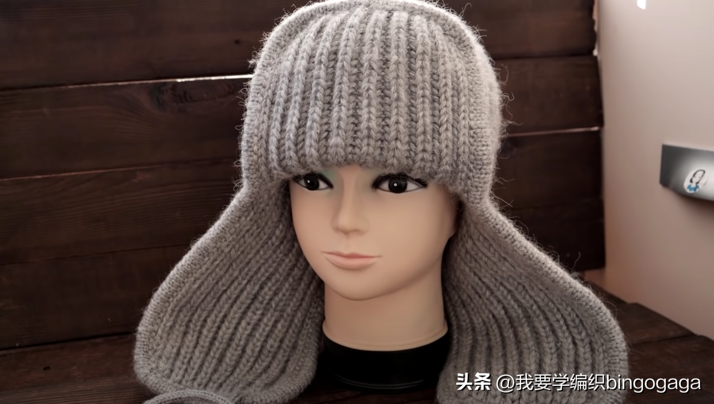 怎樣織帽子（冬天來款這樣的帽子抗寒，一款雷鋒帽編織教程，帶來從頭到腳的暖）