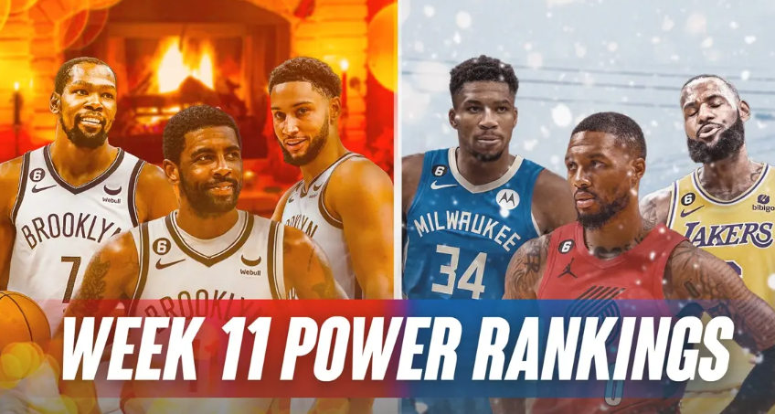nba上都有哪些出名的球隊（NBA實力榜前五：籃網(wǎng)逆襲第一，騎士第二，你能猜到哪些？）