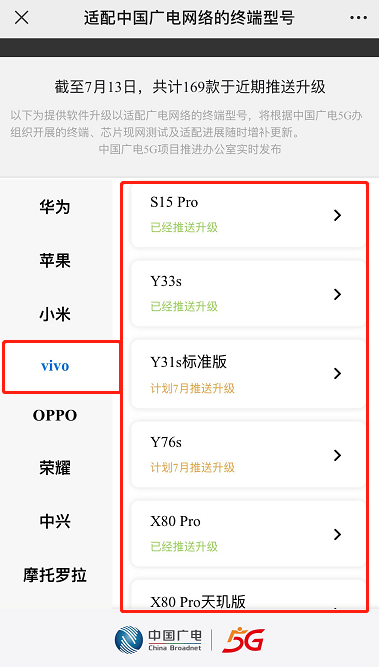 中国广电5G手机篇：vivo手机如何设置，可以使用广电5G网络？
