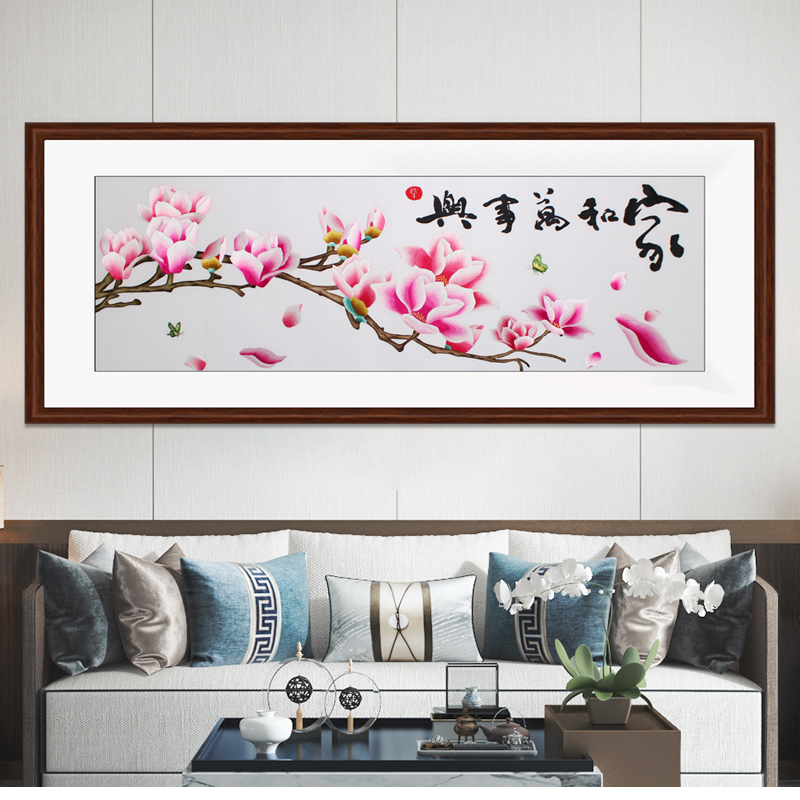 客厅适合挂什么画？5种风格15个选择，个个“旺家”，可当镇宅画