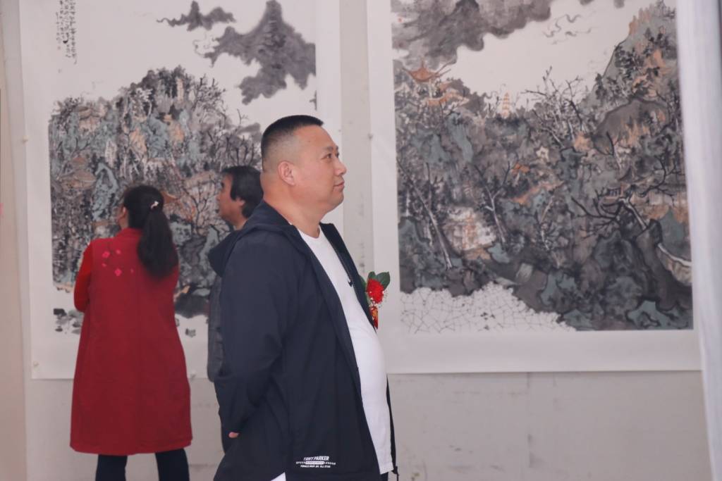 “独步行锋——孙腾水墨作品展”正式亮相北京万象美术馆