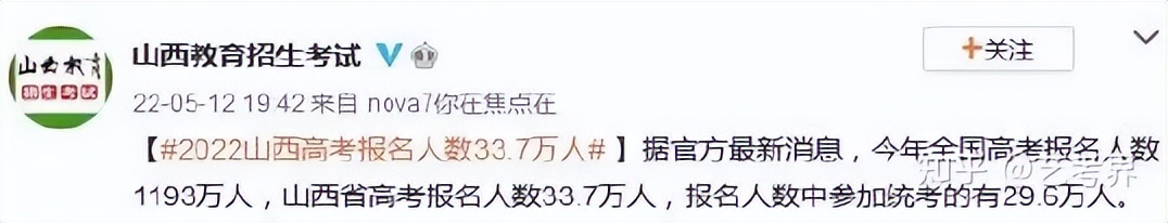 人數暴漲！2022全國高考報名人數1193萬，對這類考生影響最大