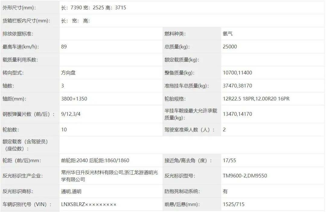 8款氢燃料牵引车“扎堆”亮相!涵盖解放、宇通、三一、乘龙多品牌