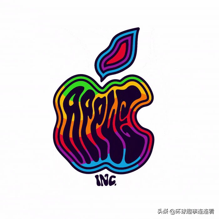 国外神人重新设计“苹果”等5个世界著名标志，你喜欢吗