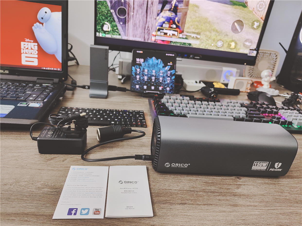 ORICO奥睿科户外电源体验，轻巧便携，最便利的办公充电站
