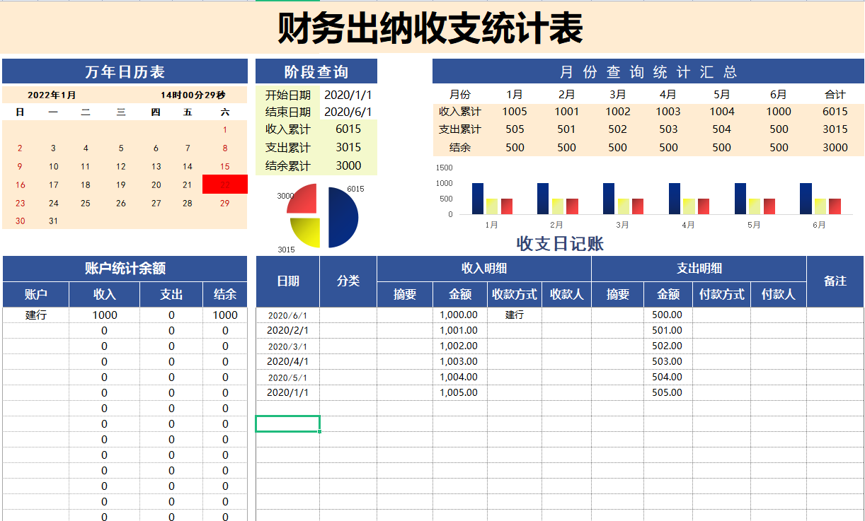 發現一32歲的出納，做的出納表格那叫一個高效！給大伙瞅瞅
